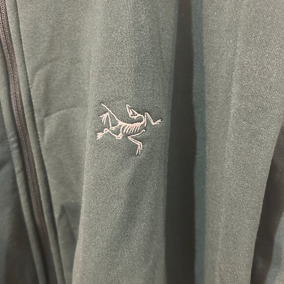 Arc’teryx Kyanite Dark Green Men’s Fleece full zipper jacket XXL new w/o tags - Picture 5 of 5